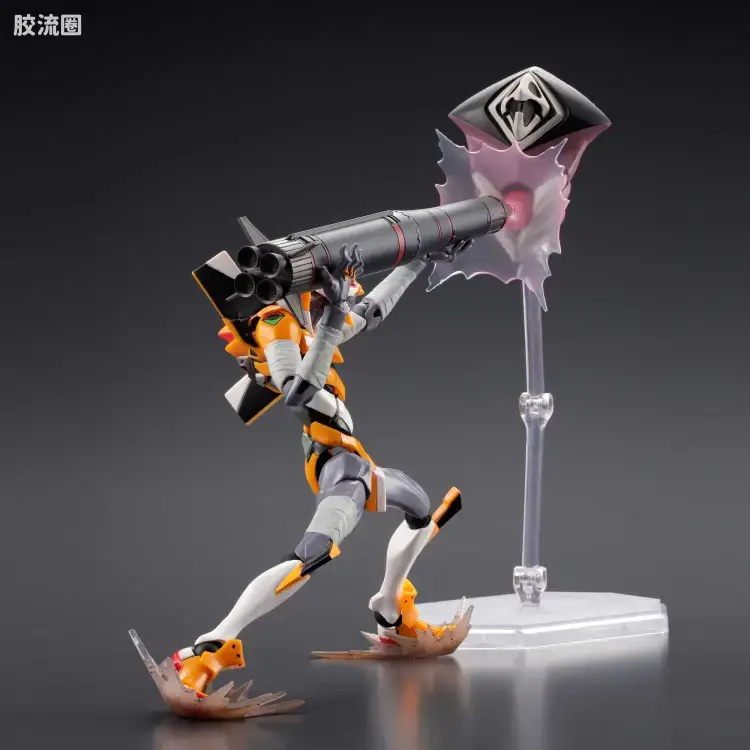 海洋堂转轮科技山口式可动系列 EVANGELION EVOLUTION EV-010S EVA零号机(改) 新包装版 - 图片