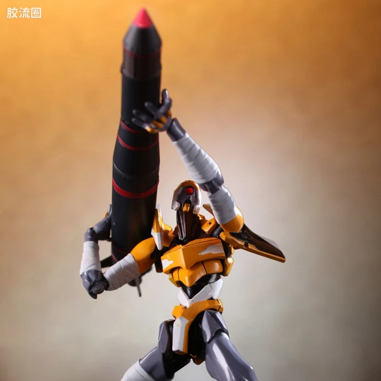 海洋堂转轮科技山口式可动系列 EVANGELION EVOLUTION EV-010S EVA零号机(改) 新包装版 - 图片