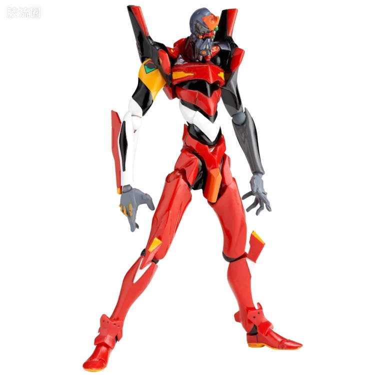 海洋堂转轮科技山口式可动系列 EVANGELION EVOLUTION EV-011 EVA 2号机β（改） - 图片