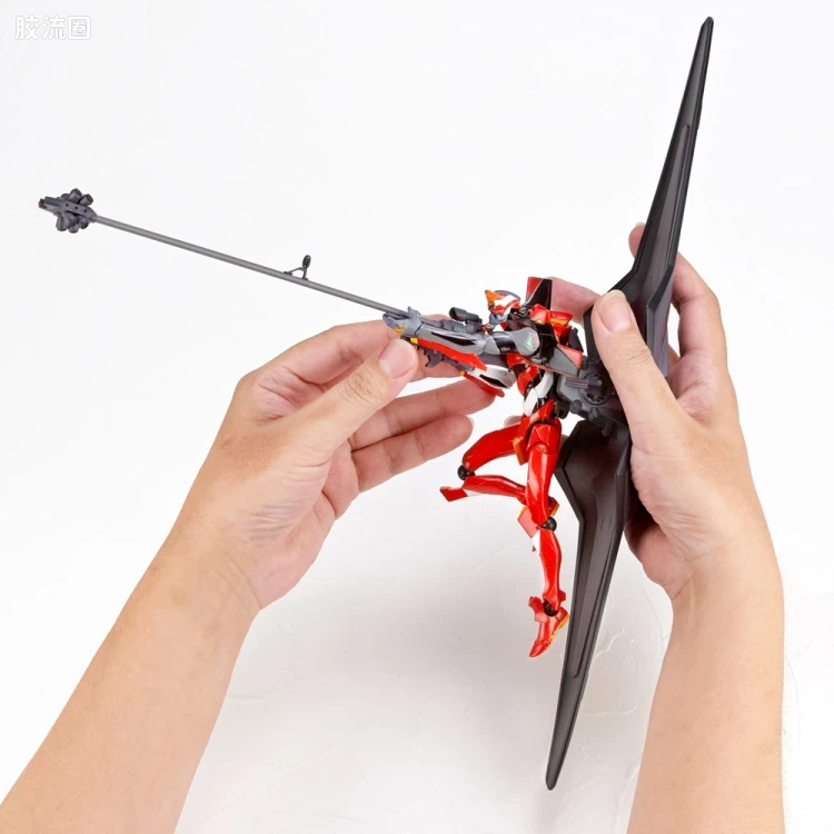 海洋堂转轮科技山口式可动系列 EVANGELION EVOLUTION EV-011 EVA 2号机β（改） - 图片