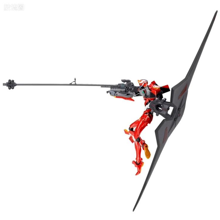 海洋堂转轮科技山口式可动系列 EVANGELION EVOLUTION EV-011 EVA 2号机β（改） - 图片