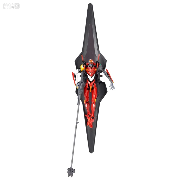 海洋堂转轮科技山口式可动系列 EVANGELION EVOLUTION EV-011 EVA 2号机β（改） - 图片