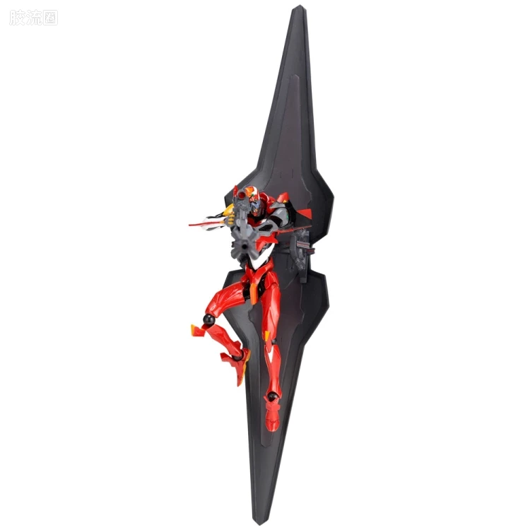 海洋堂转轮科技山口式可动系列 EVANGELION EVOLUTION EV-011 EVA 2号机β（改） - 图片