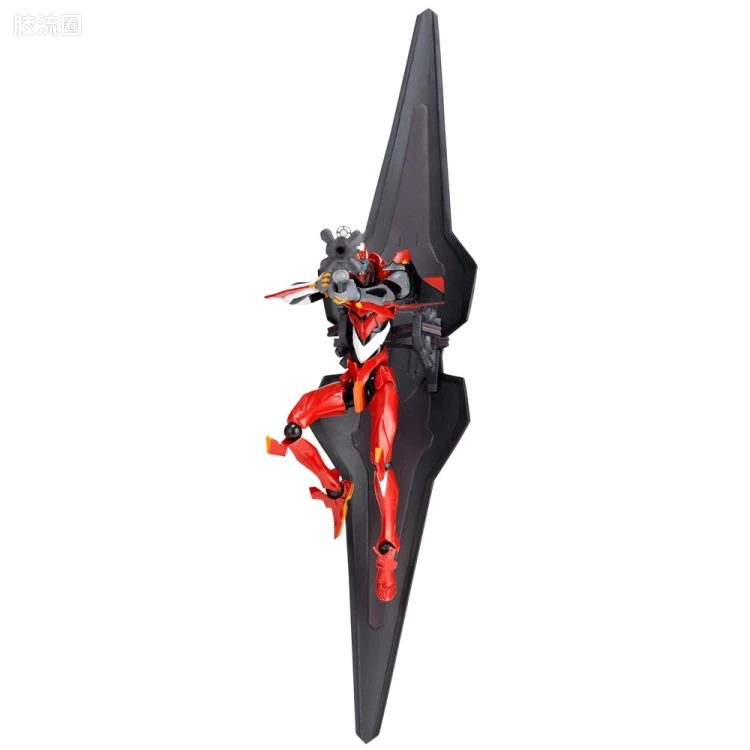 海洋堂转轮科技山口式可动系列 EVANGELION EVOLUTION EV-011 EVA 2号机β（改） - 图片