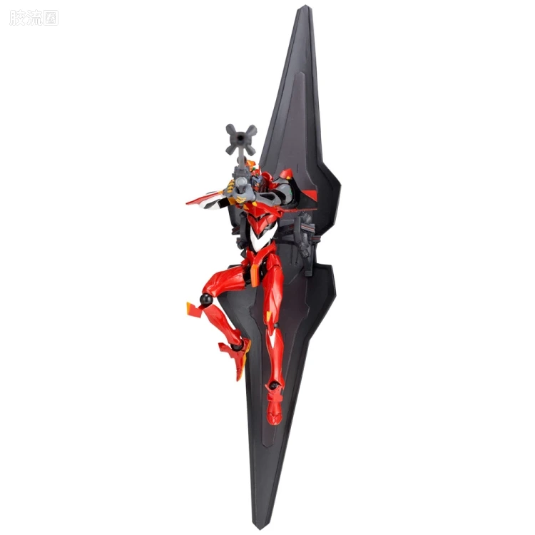 海洋堂转轮科技山口式可动系列 EVANGELION EVOLUTION EV-011 EVA 2号机β（改） - 图片