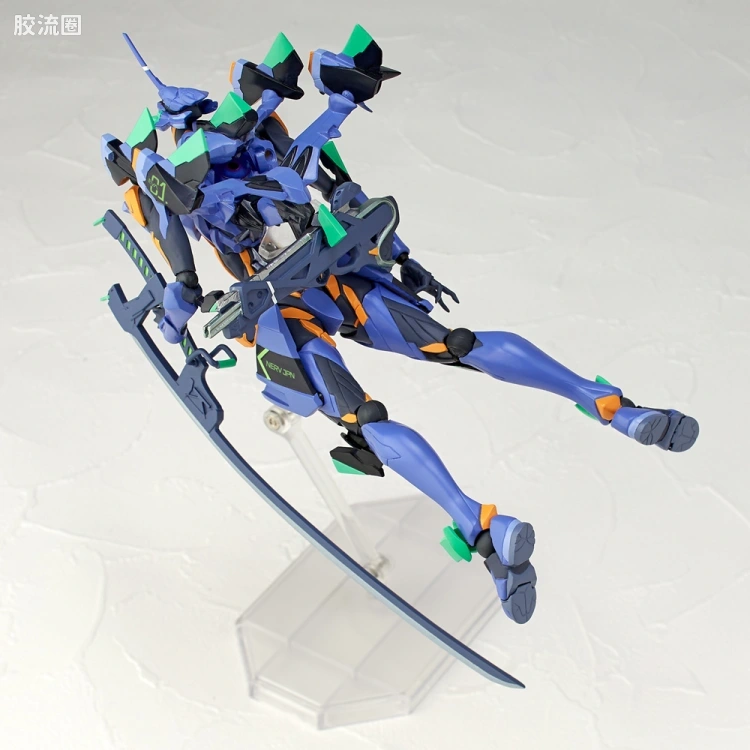 海洋堂转轮科技山口式可动系列 EVANGELION EVOLUTION EV-017 EVA最终号机 - 图片