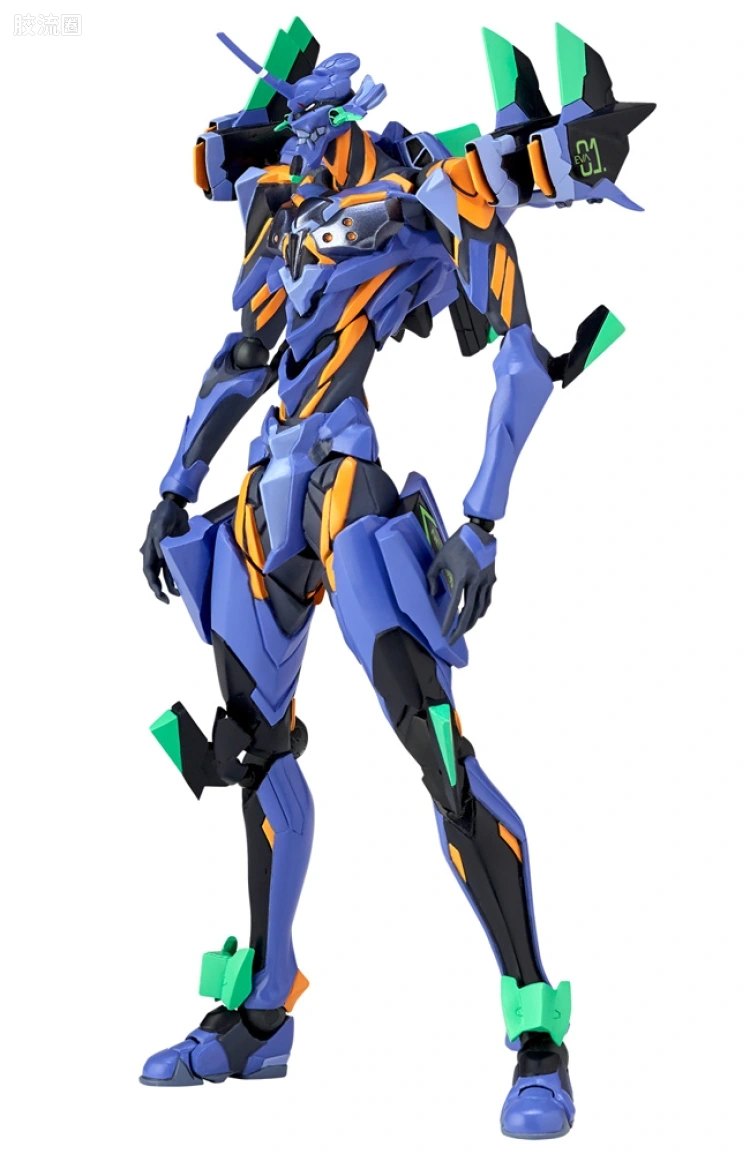 海洋堂转轮科技山口式可动系列 EVANGELION EVOLUTION EV-017 EVA最终号机 - 图片