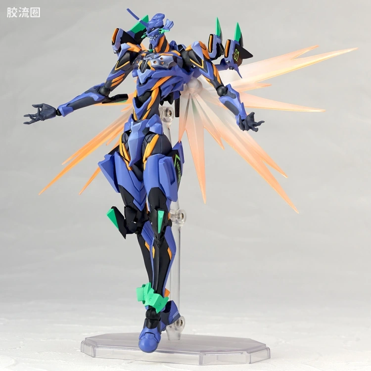 海洋堂转轮科技山口式可动系列 EVANGELION EVOLUTION EV-017 EVA最终号机 - 图片
