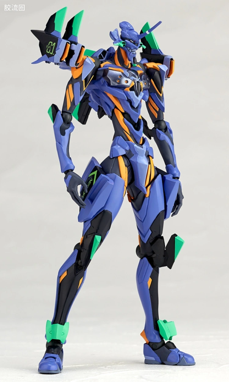 海洋堂转轮科技山口式可动系列 EVANGELION EVOLUTION EV-017 EVA最终号机 - 图片