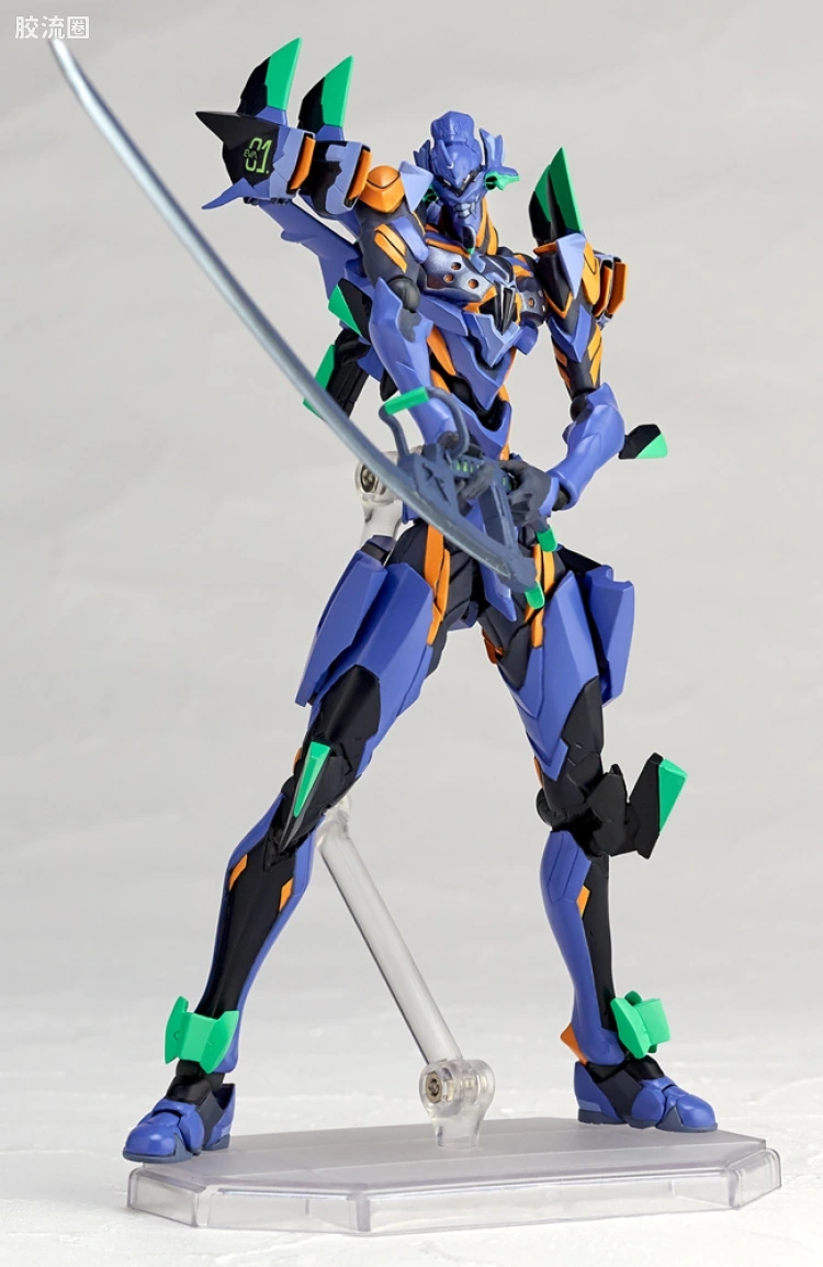 海洋堂转轮科技山口式可动系列 EVANGELION EVOLUTION EV-017 EVA最终号机 - 图片