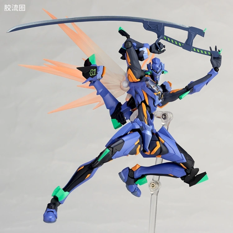 海洋堂转轮科技山口式可动系列 EVANGELION EVOLUTION EV-017 EVA最终号机 - 图片
