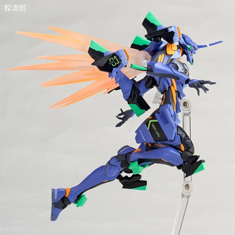 海洋堂转轮科技山口式可动系列 EVANGELION EVOLUTION EV-017 EVA最终号机 - 图片