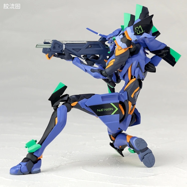 海洋堂转轮科技山口式可动系列 EVANGELION EVOLUTION EV-017 EVA最终号机 - 图片