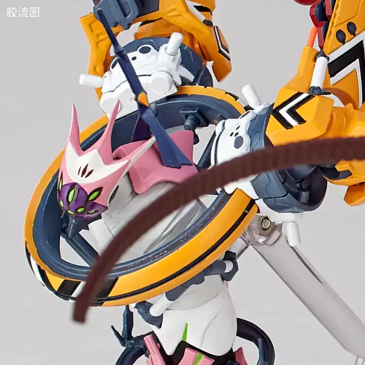 海洋堂转轮科技山口式可动系列 EVANGELION EVOLUTION EV-018 8号机 临时战斗状态(特报映像版) - 图片