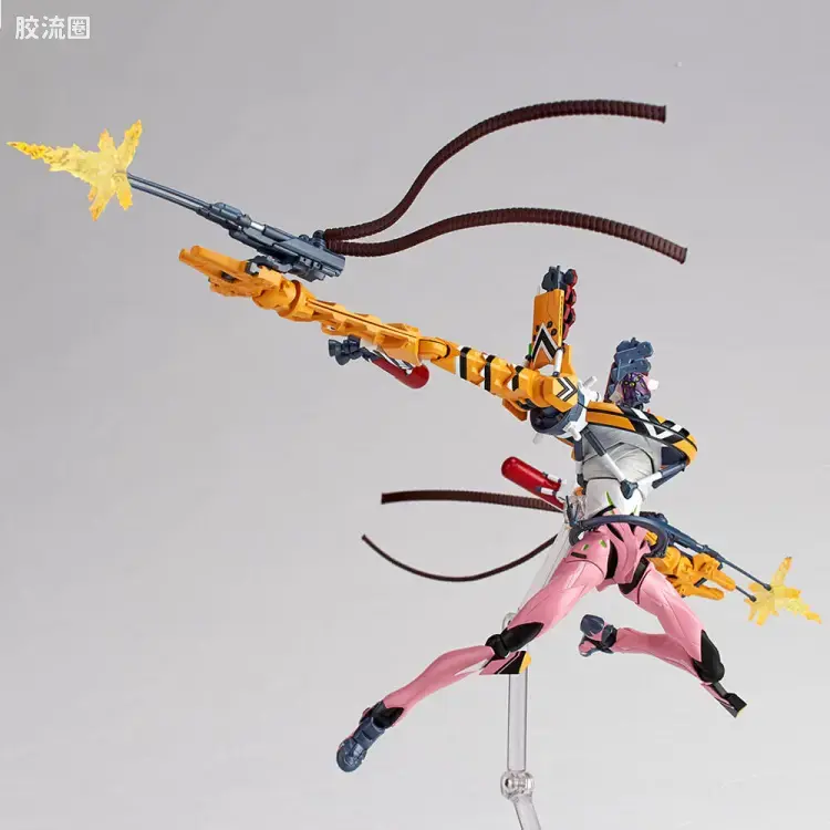 海洋堂转轮科技山口式可动系列 EVANGELION EVOLUTION EV-018 8号机 临时战斗状态(特报映像版) - 图片