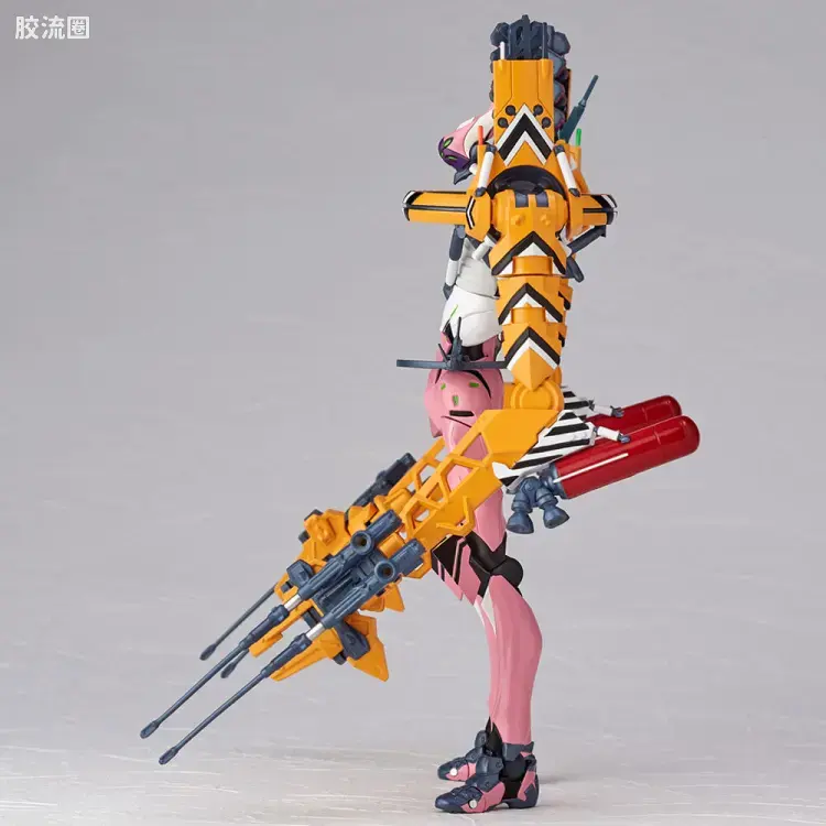 海洋堂转轮科技山口式可动系列 EVANGELION EVOLUTION EV-018 8号机 临时战斗状态(特报映像版) - 图片