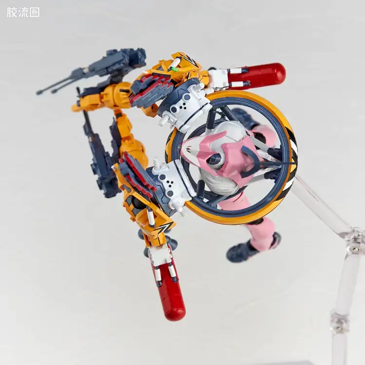 海洋堂转轮科技山口式可动系列 EVANGELION EVOLUTION EV-018 8号机 临时战斗状态(特报映像版) - 图片
