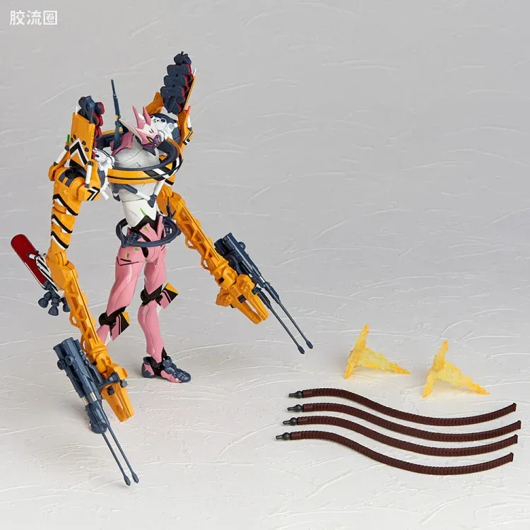 海洋堂转轮科技山口式可动系列 EVANGELION EVOLUTION EV-018 8号机 临时战斗状态(特报映像版) - 图片