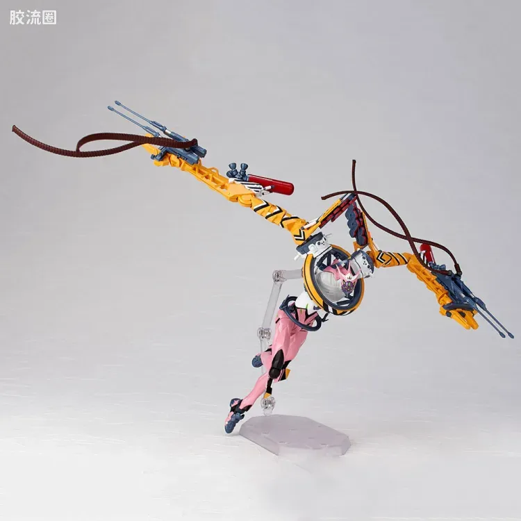 海洋堂转轮科技山口式可动系列 EVANGELION EVOLUTION EV-018 8号机 临时战斗状态(特报映像版) - 图片