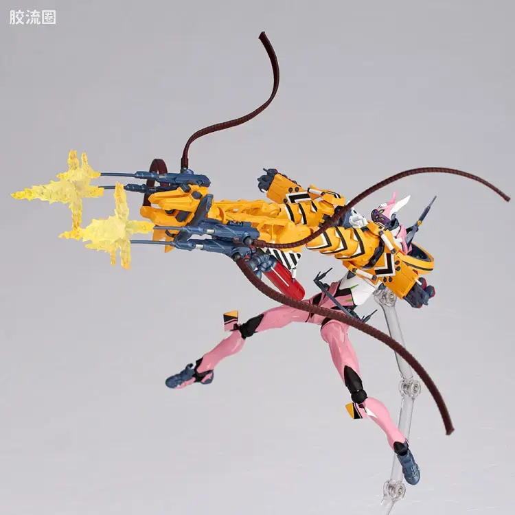海洋堂转轮科技山口式可动系列 EVANGELION EVOLUTION EV-018 8号机 临时战斗状态(特报映像版) - 图片