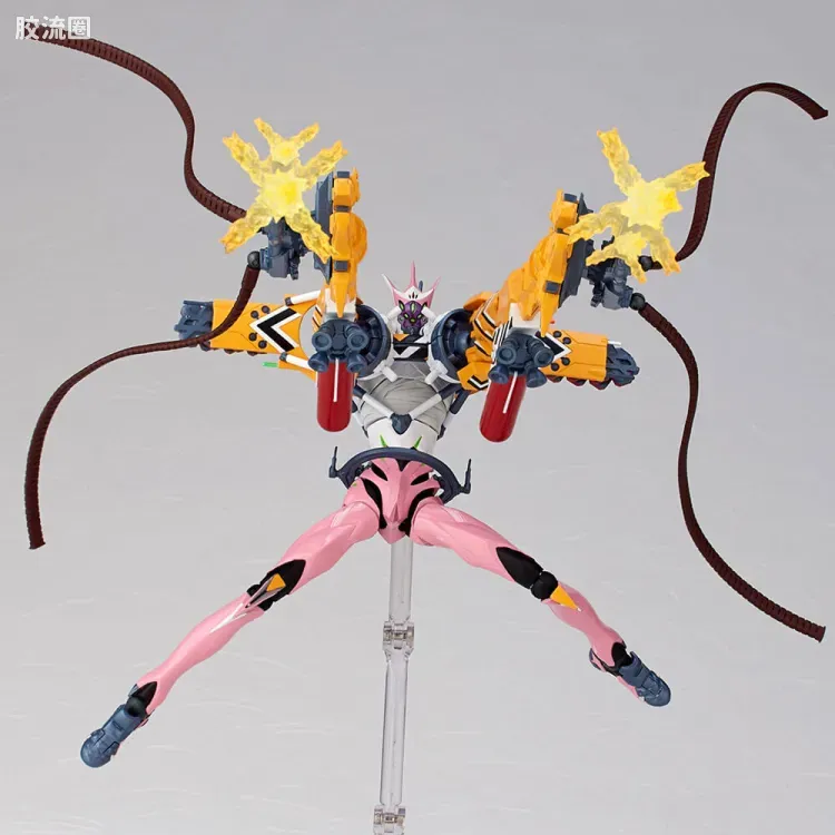 海洋堂转轮科技山口式可动系列 EVANGELION EVOLUTION EV-018 8号机 临时战斗状态(特报映像版) - 图片