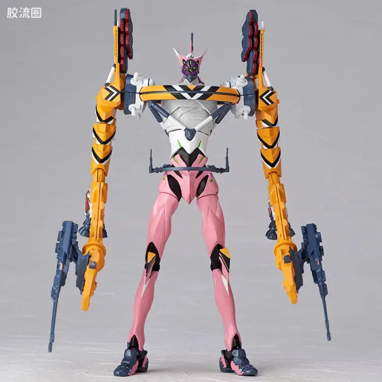 海洋堂转轮科技山口式可动系列 EVANGELION EVOLUTION EV-018 8号机 临时战斗状态(特报映像版) - 图片