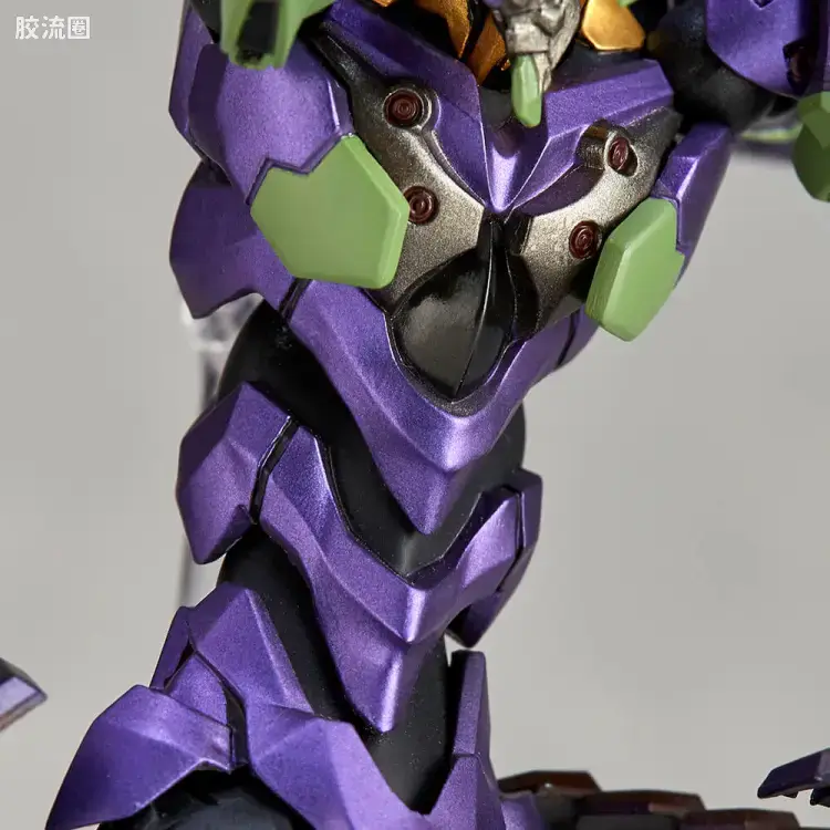 海洋堂转轮科技山口式可动系列 EVANGELION EVOLUTION EV-019 EVA初号机 刀野薙Ver. - 图片