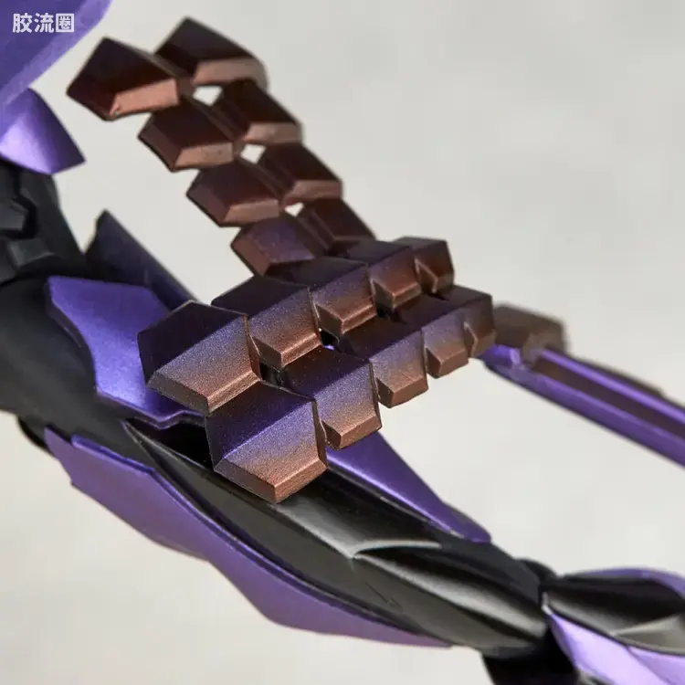 海洋堂转轮科技山口式可动系列 EVANGELION EVOLUTION EV-019 EVA初号机 刀野薙Ver. - 图片