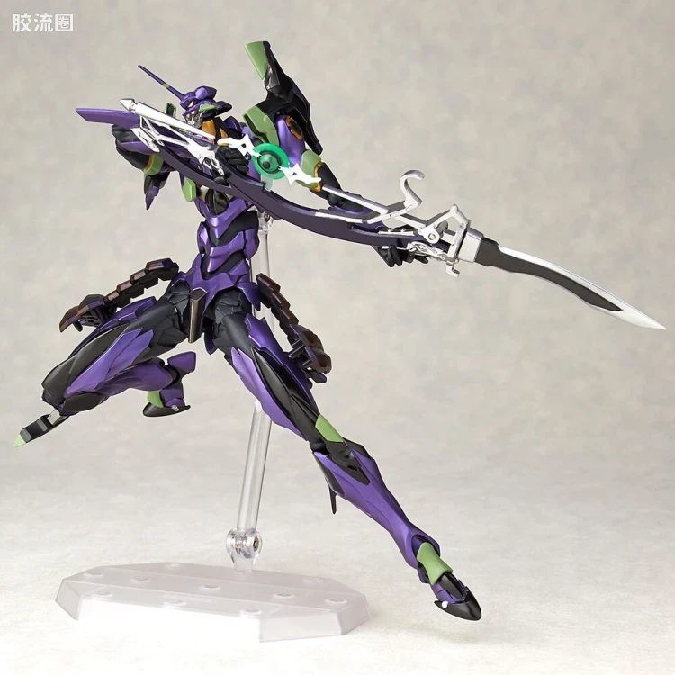 海洋堂转轮科技山口式可动系列 EVANGELION EVOLUTION EV-019 EVA初号机 刀野薙Ver. - 图片