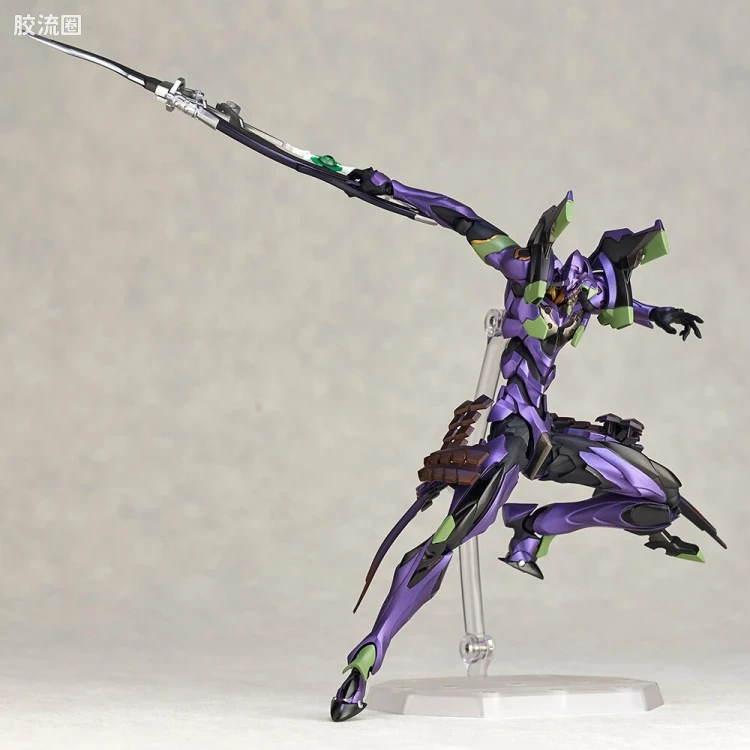 海洋堂转轮科技山口式可动系列 EVANGELION EVOLUTION EV-019 EVA初号机 刀野薙Ver. - 图片