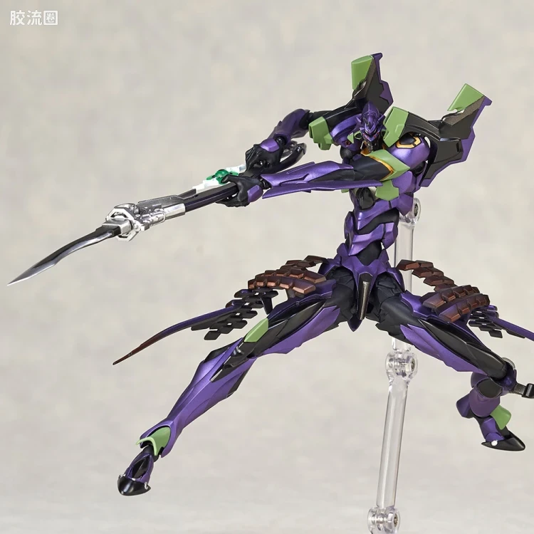 海洋堂转轮科技山口式可动系列 EVANGELION EVOLUTION EV-019 EVA初号机 刀野薙Ver. - 图片
