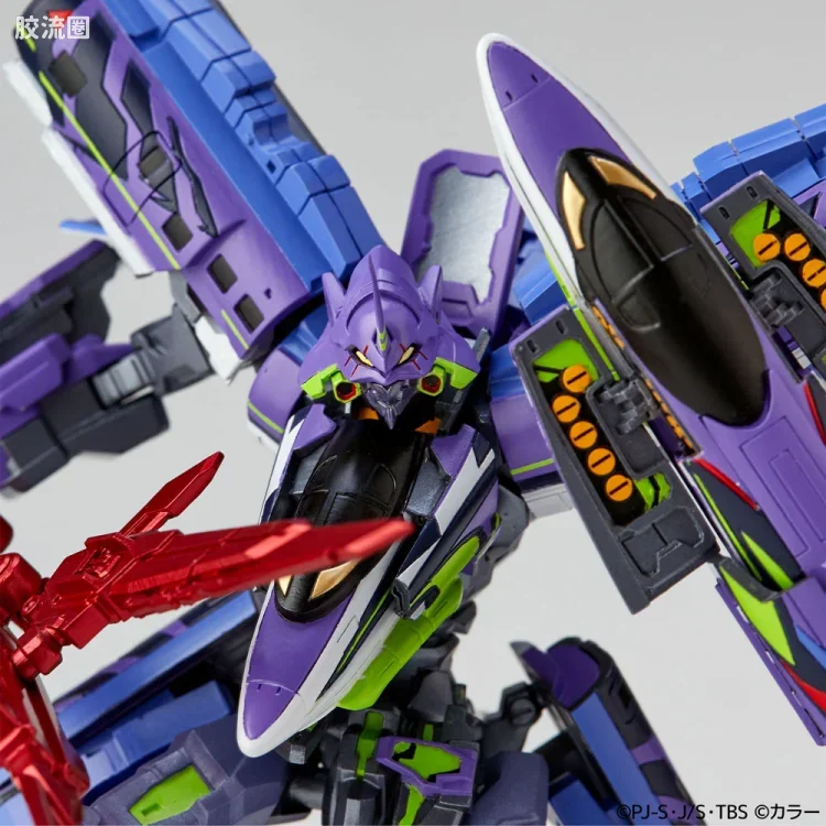 海洋堂转轮科技山口式可动系列 EVANGELION EVOLUTION EV-020 辛卡里昂 500 TYPE EVA - 图片