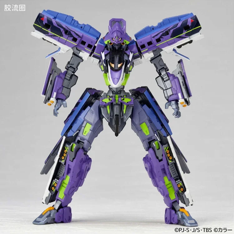 海洋堂转轮科技山口式可动系列 EVANGELION EVOLUTION EV-020 辛卡里昂 500 TYPE EVA - 图片