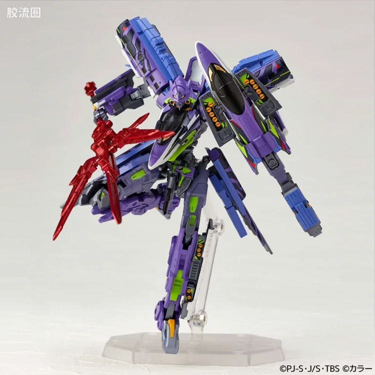 海洋堂转轮科技山口式可动系列 EVANGELION EVOLUTION EV-020 辛卡里昂 500 TYPE EVA - 图片
