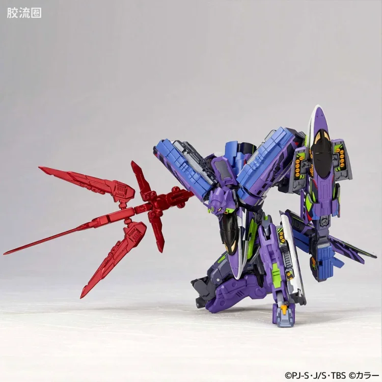 海洋堂转轮科技山口式可动系列 EVANGELION EVOLUTION EV-020 辛卡里昂 500 TYPE EVA - 图片
