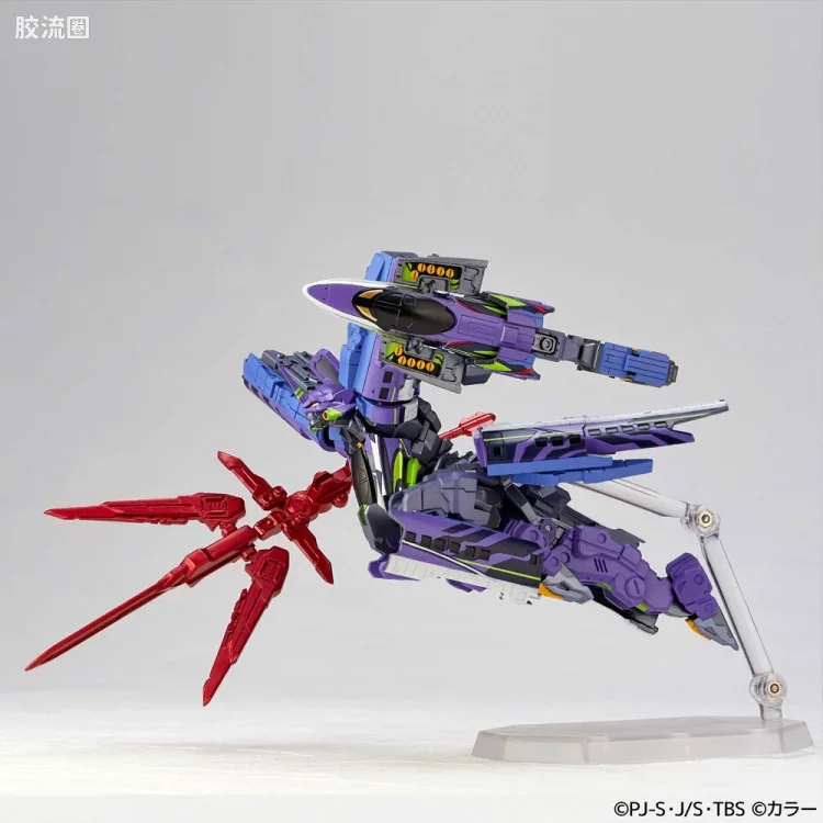 海洋堂转轮科技山口式可动系列 EVANGELION EVOLUTION EV-020 辛卡里昂 500 TYPE EVA - 图片