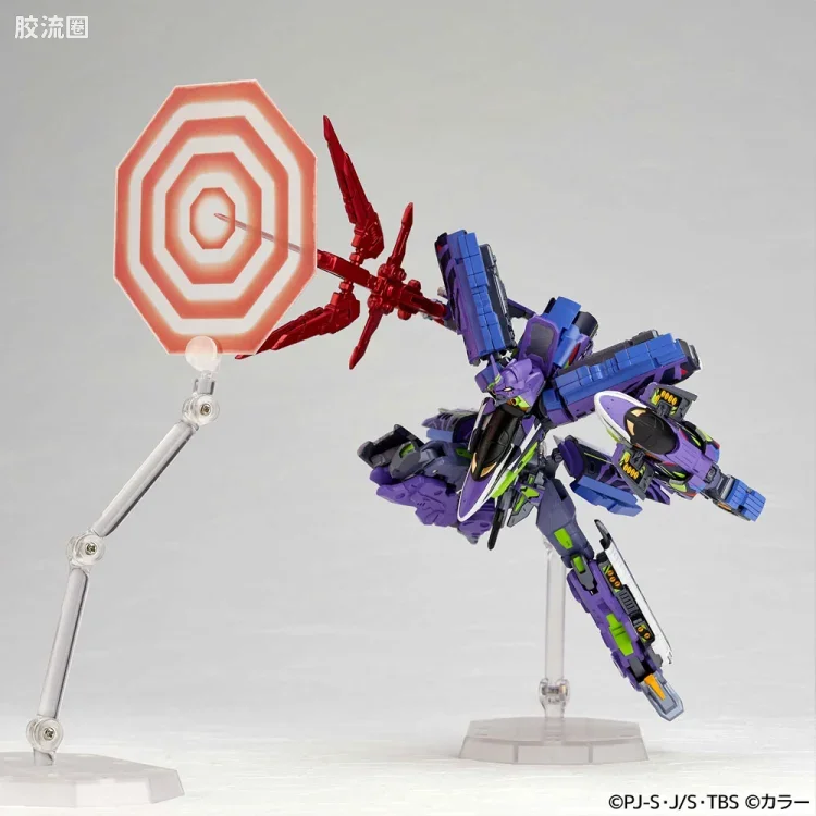 海洋堂转轮科技山口式可动系列 EVANGELION EVOLUTION EV-020 辛卡里昂 500 TYPE EVA - 图片