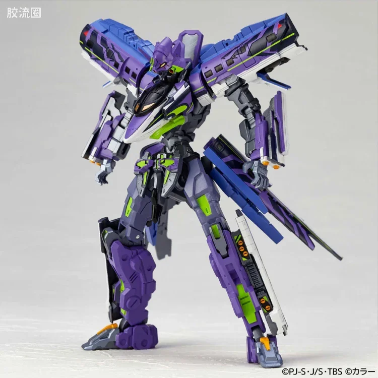 海洋堂转轮科技山口式可动系列 EVANGELION EVOLUTION EV-020 辛卡里昂 500 TYPE EVA - 图片