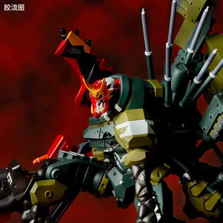 海洋堂转轮科技山口式可动系列 EVANGELION EVOLUTION EV-021 EVA 新2号机α - 图片
