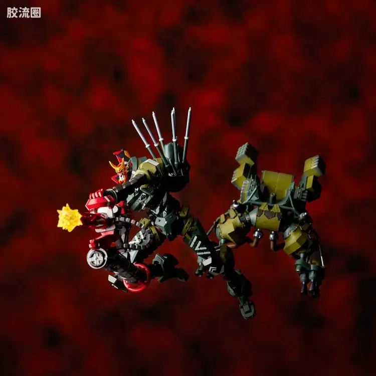 海洋堂转轮科技山口式可动系列 EVANGELION EVOLUTION EV-021 EVA 新2号机α - 图片