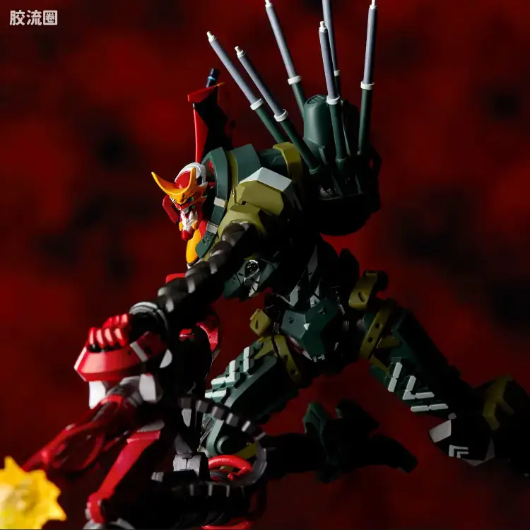 海洋堂转轮科技山口式可动系列 EVANGELION EVOLUTION EV-021 EVA 新2号机α - 图片