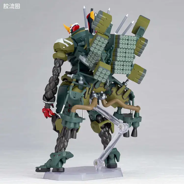 海洋堂转轮科技山口式可动系列 EVANGELION EVOLUTION EV-021 EVA 新2号机α - 图片