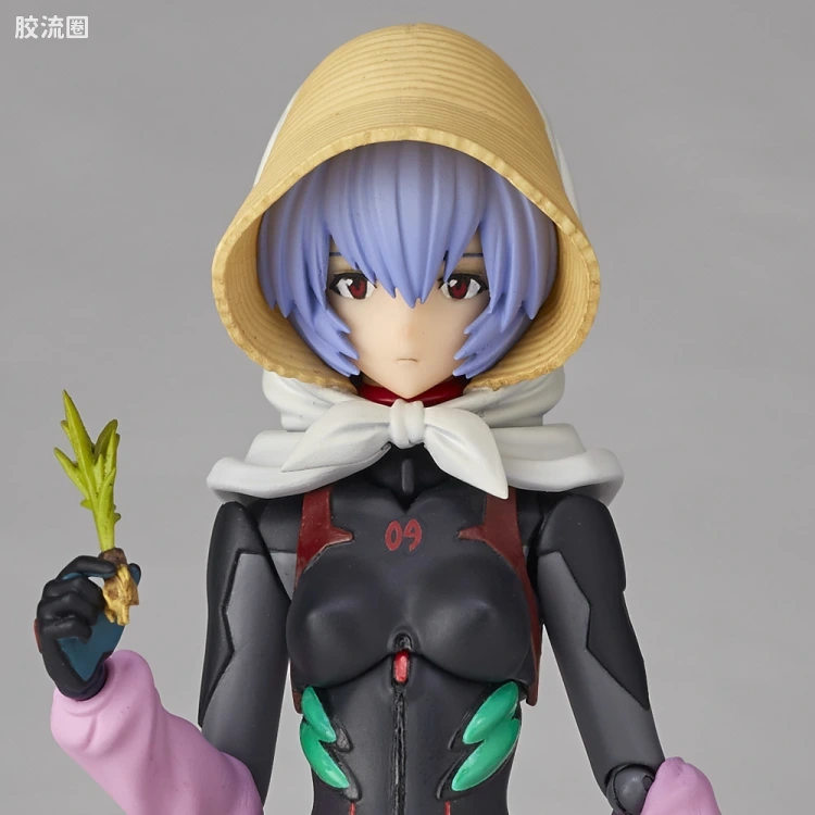 海洋堂转轮科技山口式可动系列 EVANGELION EVOLUTION EV-022 绫波丽(仮称) 第3村ver. - 图片