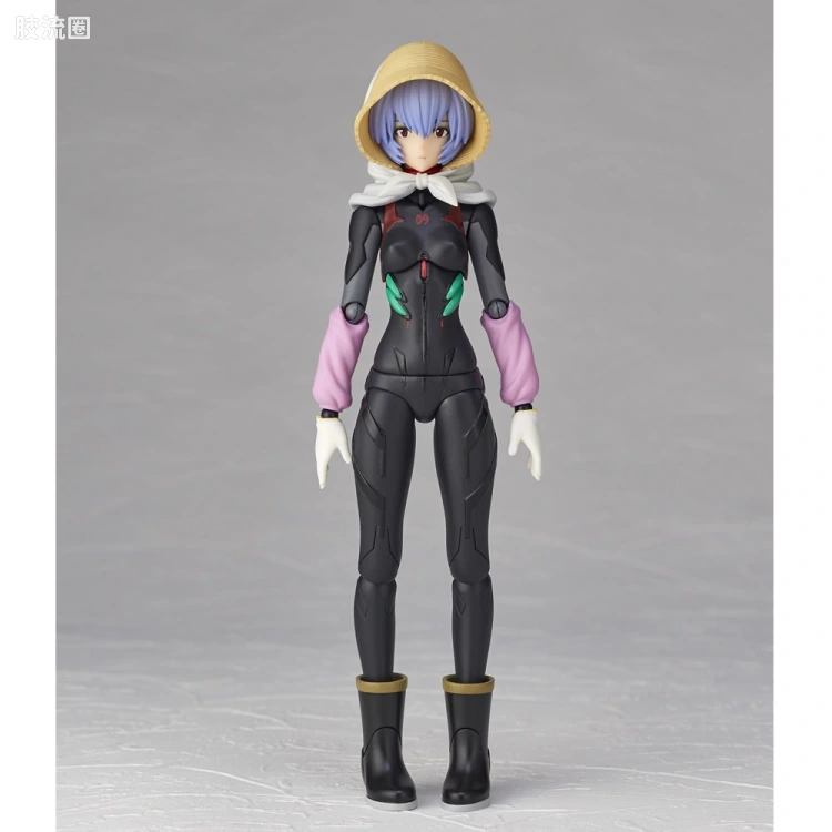 海洋堂转轮科技山口式可动系列 EVANGELION EVOLUTION EV-022 绫波丽(仮称) 第3村ver. - 图片