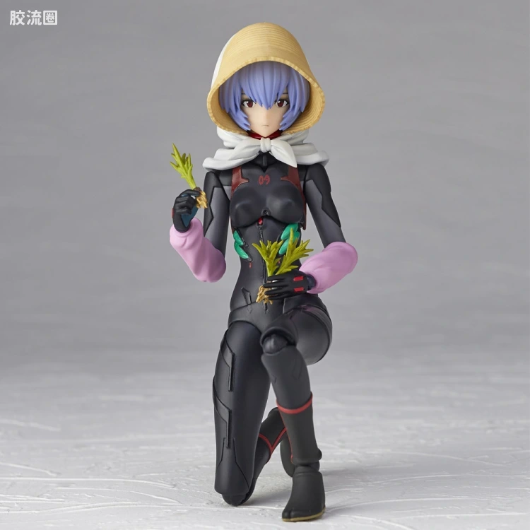 海洋堂转轮科技山口式可动系列 EVANGELION EVOLUTION EV-022 绫波丽(仮称) 第3村ver. - 图片