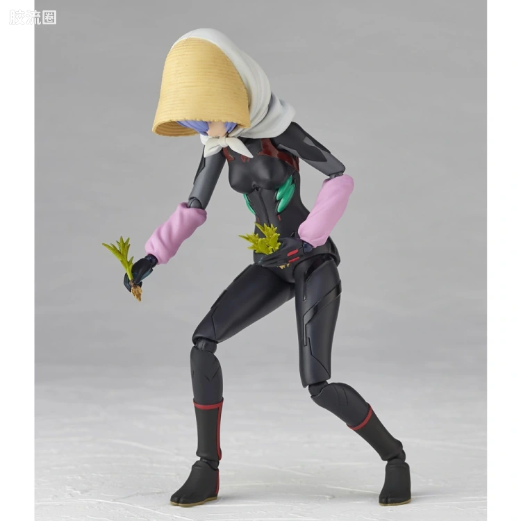 海洋堂转轮科技山口式可动系列 EVANGELION EVOLUTION EV-022 绫波丽(仮称) 第3村ver. - 图片