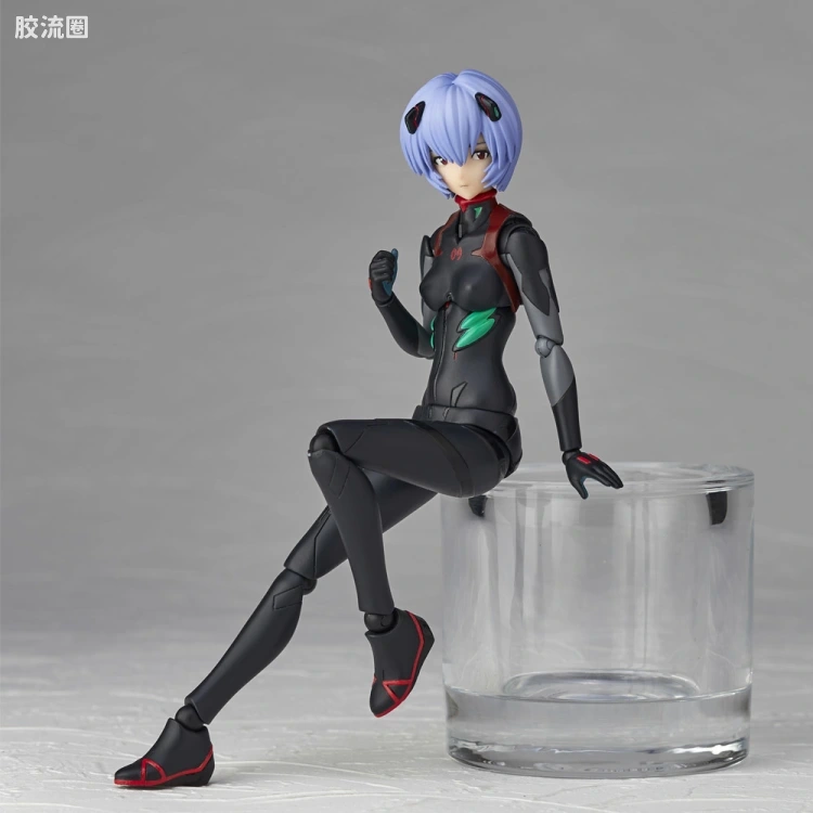 海洋堂转轮科技山口式可动系列 EVANGELION EVOLUTION EV-022 绫波丽(仮称) 第3村ver. - 图片