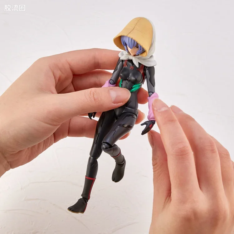 海洋堂转轮科技山口式可动系列 EVANGELION EVOLUTION EV-022 绫波丽(仮称) 第3村ver. - 图片