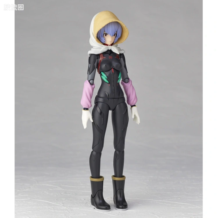 海洋堂转轮科技山口式可动系列 EVANGELION EVOLUTION EV-022 绫波丽(仮称) 第3村ver. - 图片