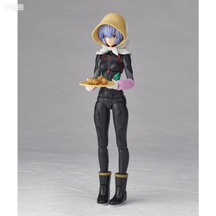 海洋堂转轮科技山口式可动系列 EVANGELION EVOLUTION EV-022 绫波丽(仮称) 第3村ver. - 图片